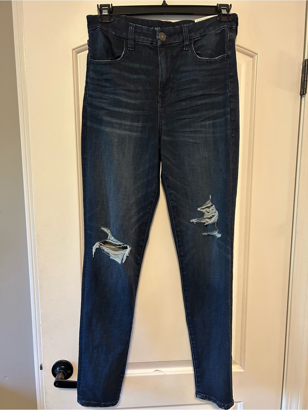American Eagle Hi-Rise Ripped Knee Jeggings - Women’s 12L - NWT